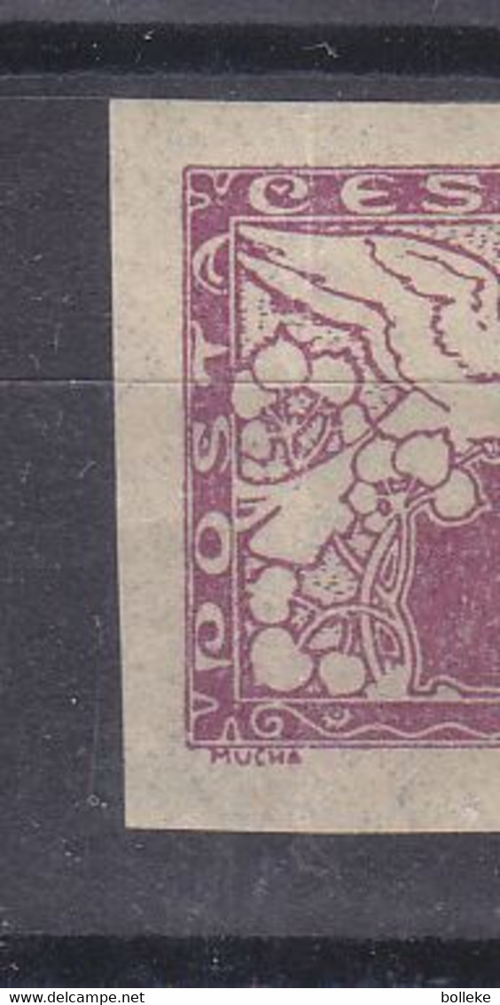 Tchècoslovaquie - Yvert Journaux 9 ** - Avec Pli Accordeon Vertical - - Newspaper Stamps