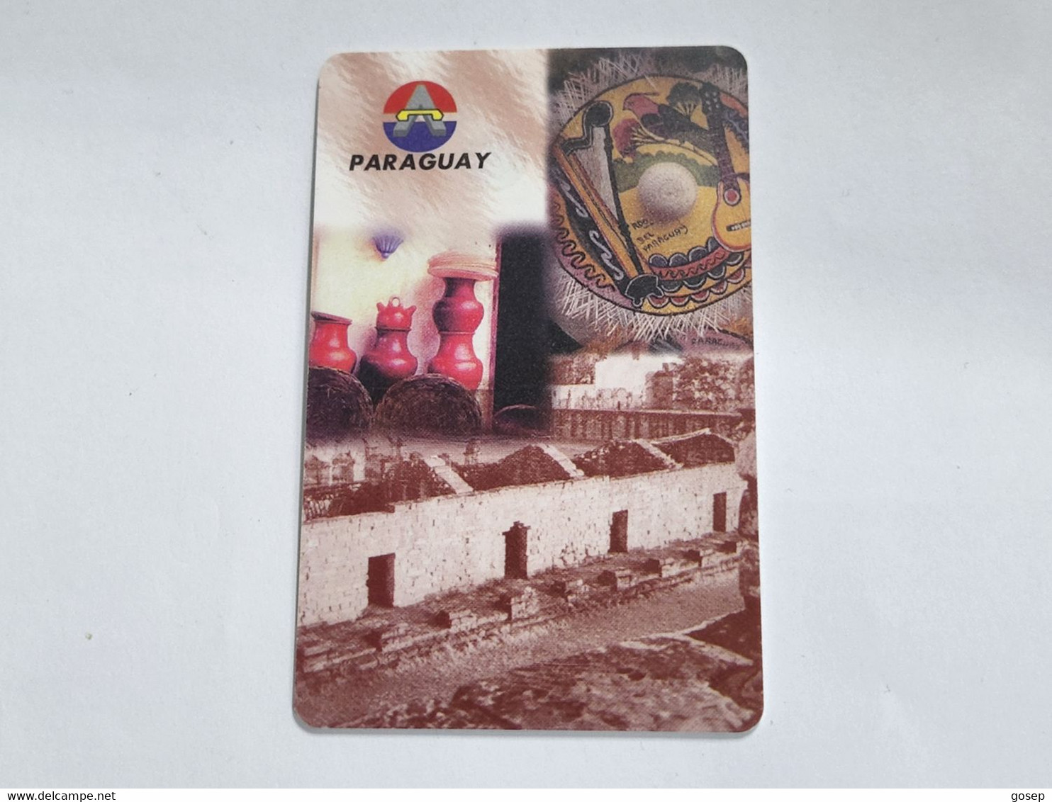 Paraguay-(par-a11)-(10 Impulsos)-(01047875)-(9)-chip Card+1card Prepiad Free - Paraguay