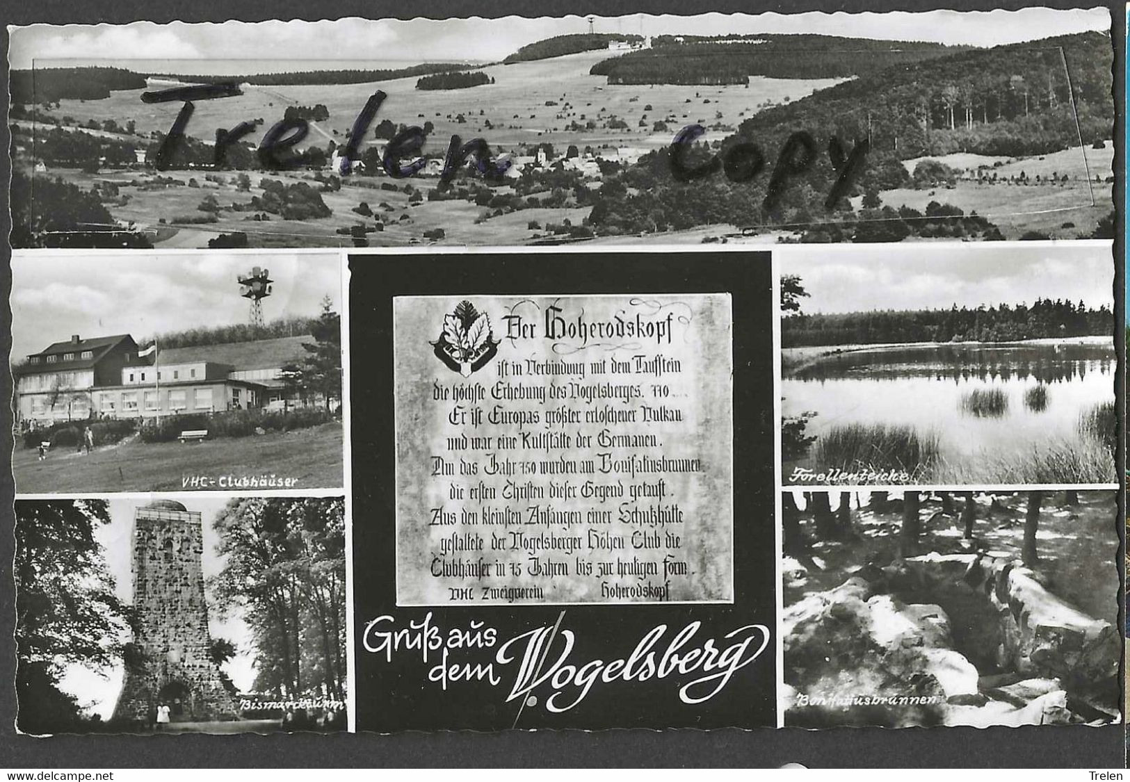 Allemagne, Hoherodskopf, 1966, Helaufen, Circulée - Vogelsbergkreis