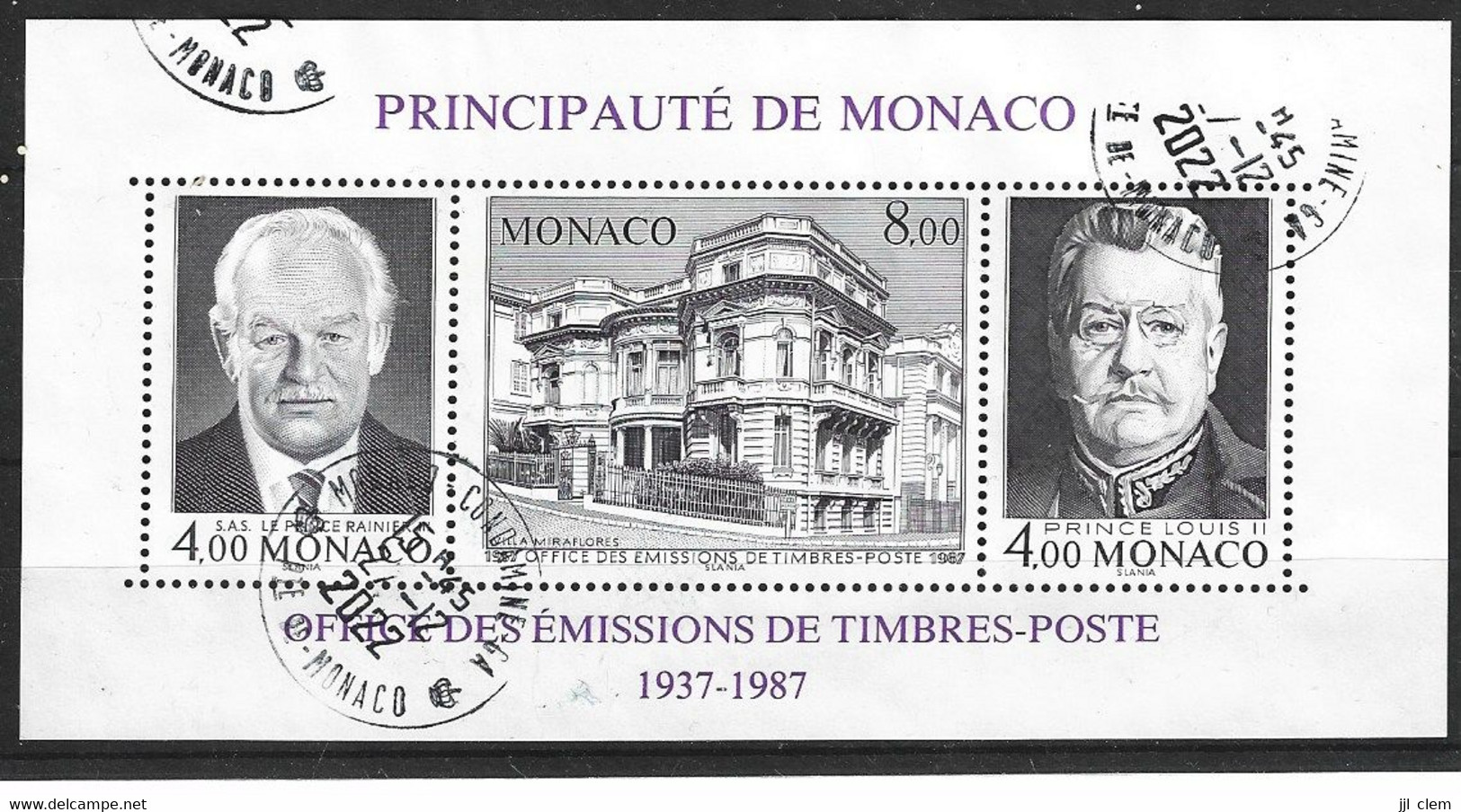 Monaco  Bloc N° 39  Obl. - Blocs