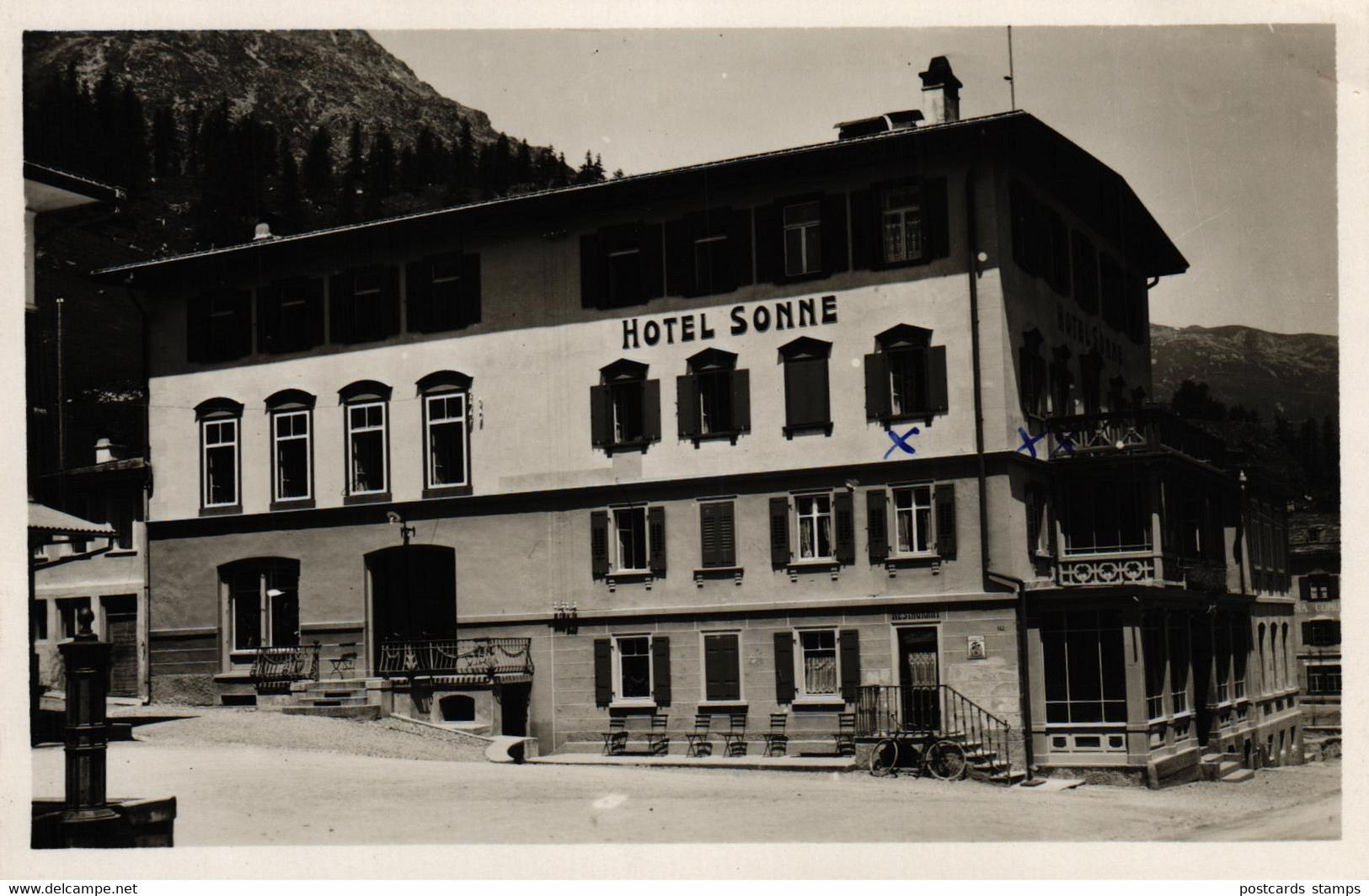 Silvaplana, Hotel "Sonne", Ca. 50er Jahre - Silvaplana