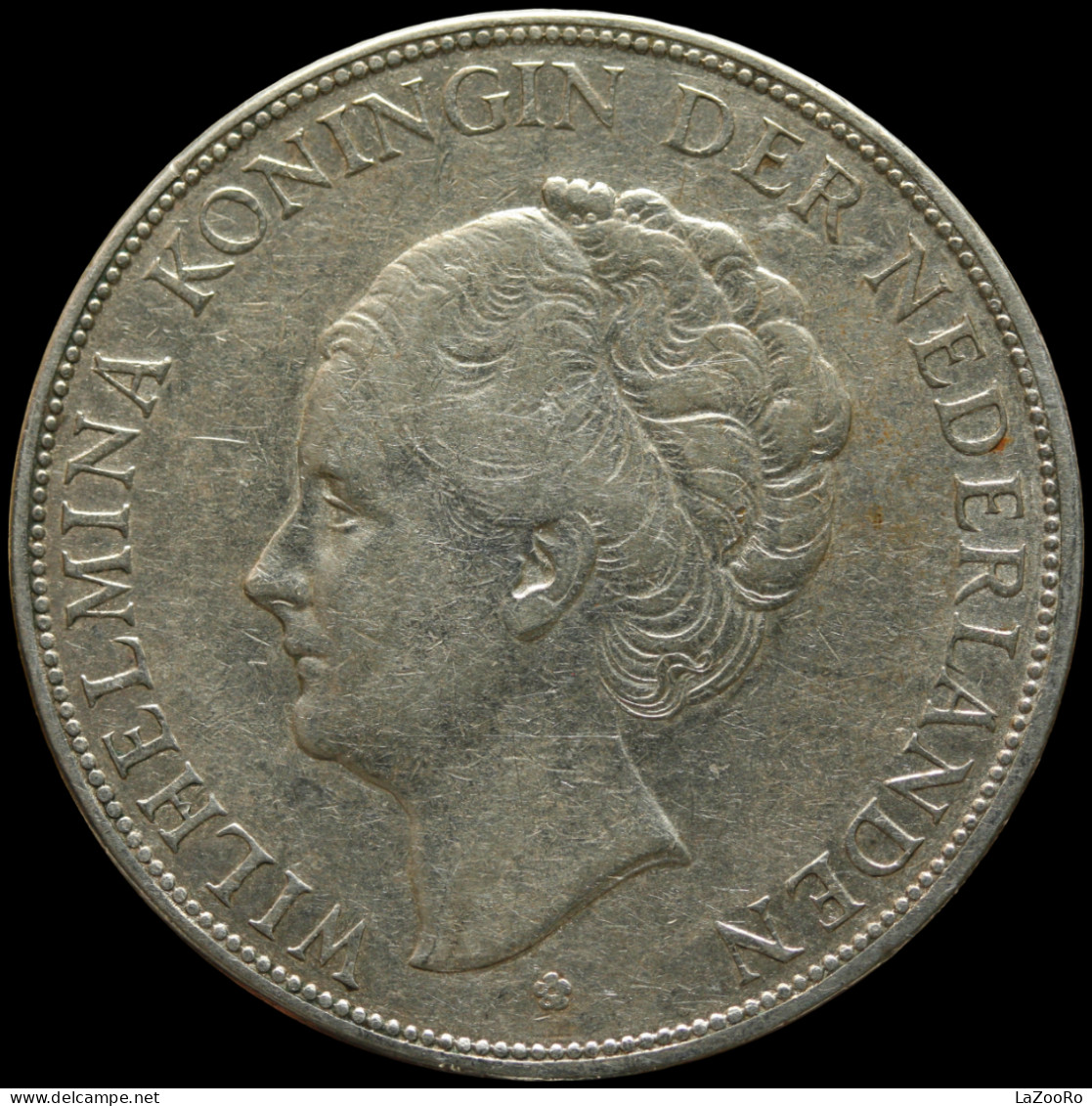 LaZooRo: Netherlands 2 1/2 Gulden 1929 XF - Silver - 2 1/2 Florín Holandés (Gulden)