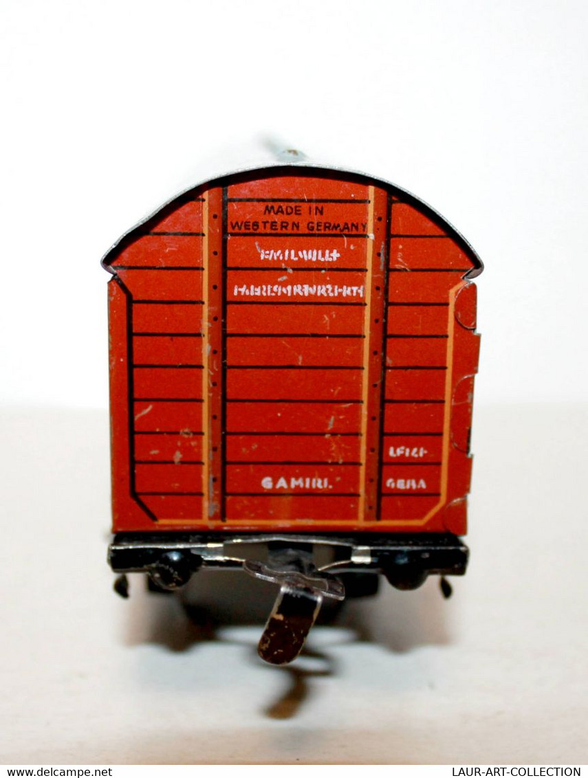 RARE WAGON MARCHANDISES N°18352 GAMIRI - WESTERN GERMANY - ECH:O MINIATURE TRAIN - MODELISME FERROVIAIRE (1712.48) - Goods Waggons (wagons)