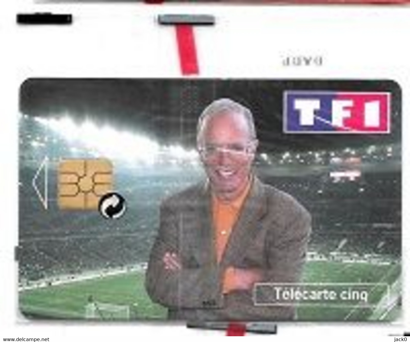 Télécarte Télévision  TF 1  Thiérry  Roland - Stade, N S B  5 U,  , GN  497, 10 000  Ex, 05 / 98 - 5 Eenheden