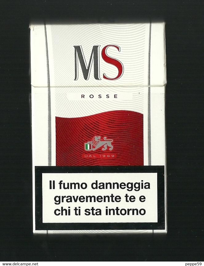 Tabacco Pacchetto Di Sigarette Italia - MS 1 Rosse Da 20 Pezzi ( Vuoto ) - Etuis à Cigarettes Vides