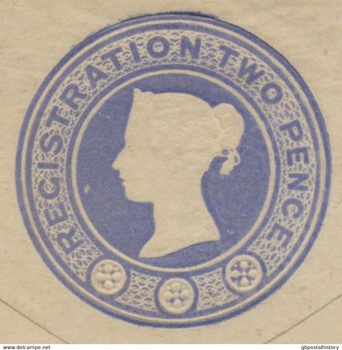 GB 1892 QV 2d Postal Stationery Registered Env Uprated W. Jubilee 2½d (pair) Tied By Oval "REGISTERED / EXCHANGE L'POOL - Brieven En Documenten