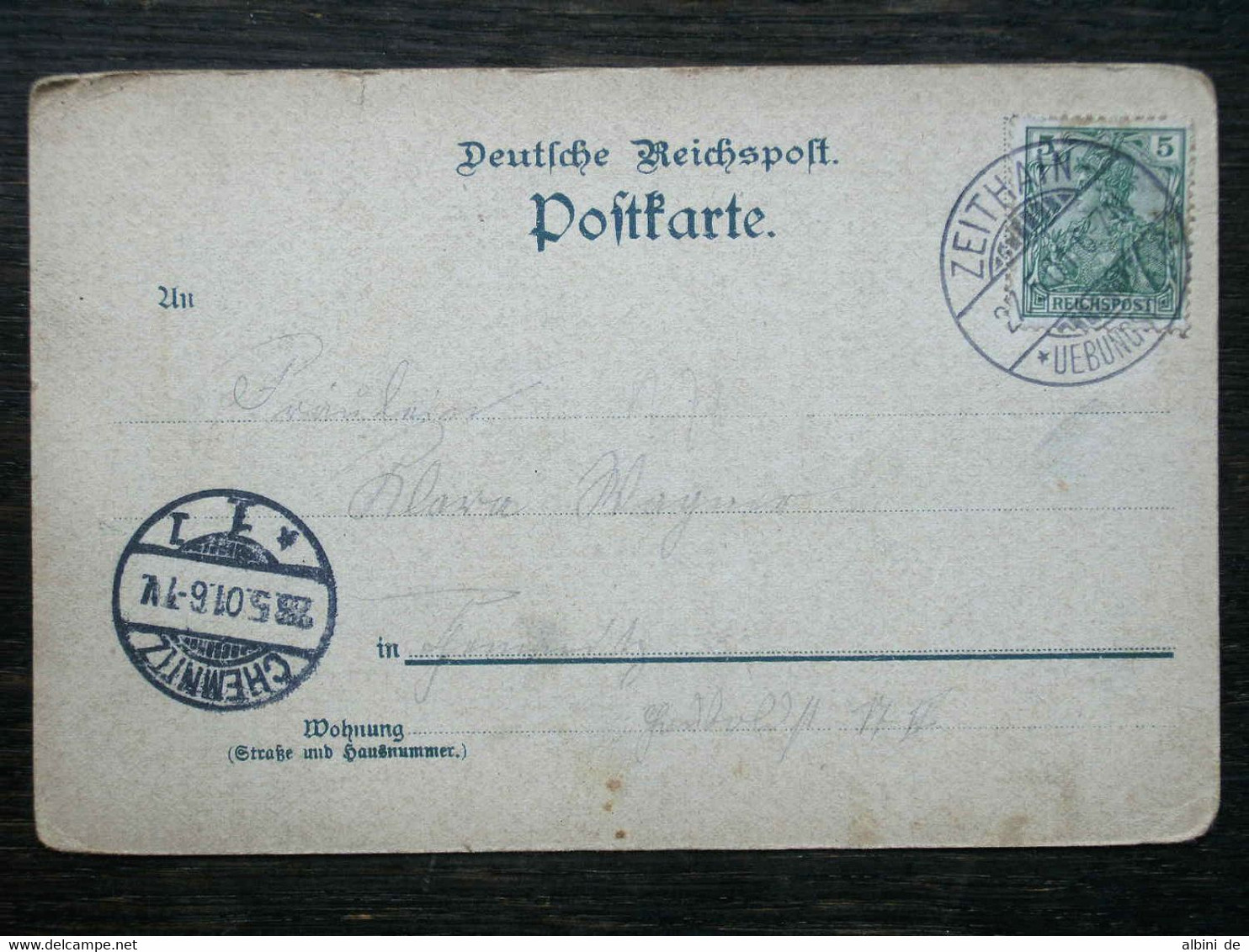 243 - Gruss Vom Truppenübungsplatz ZEITHAIN - 1901 - Zeithain