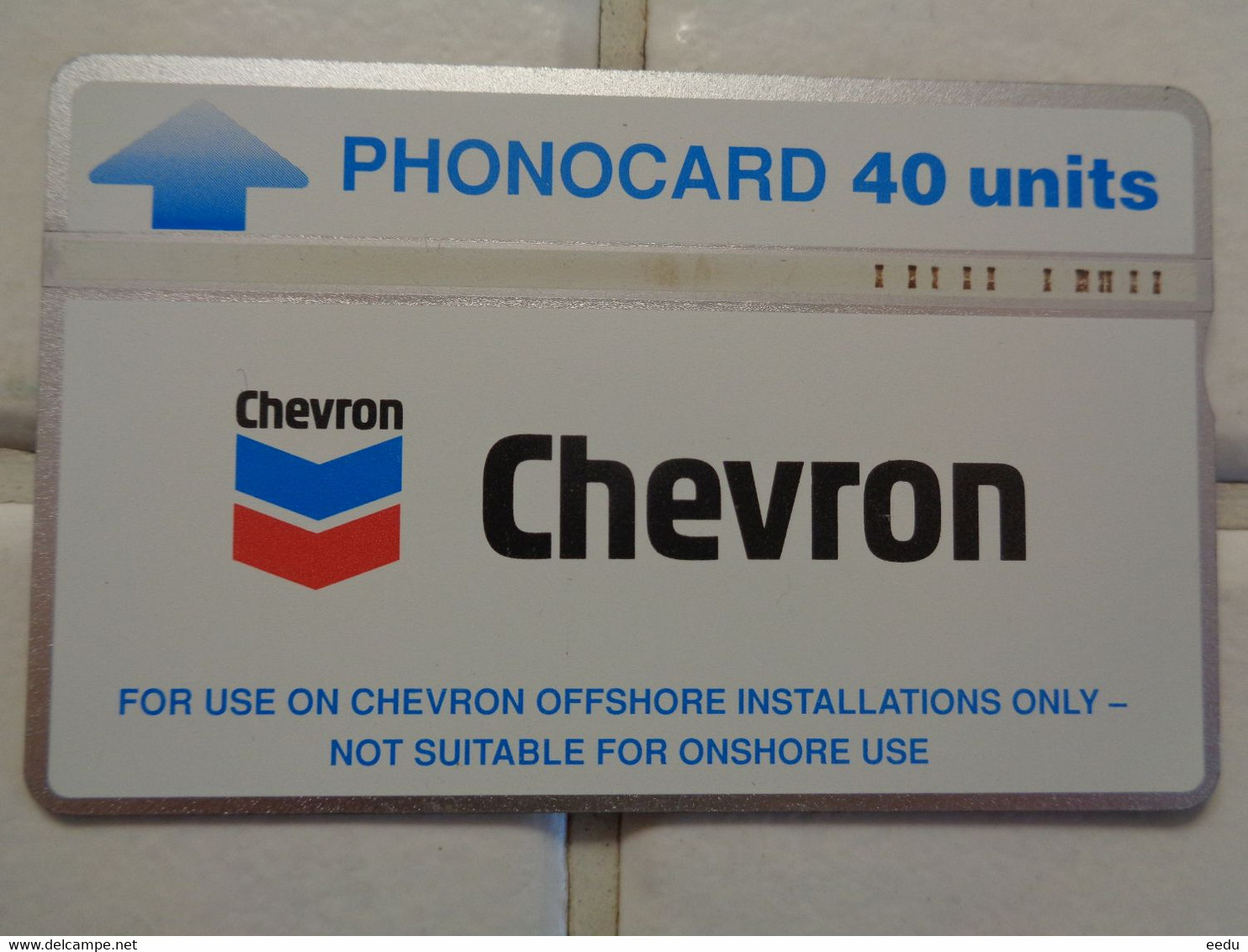 UK Phonecard - Plateformes Pétrolières