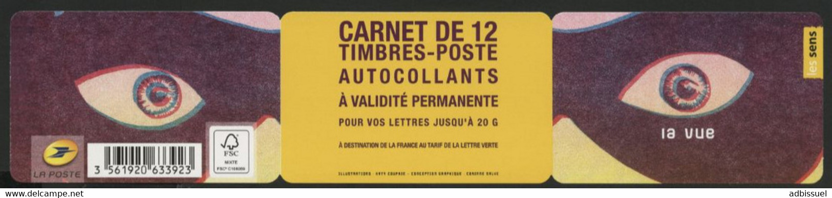 2015 Carnet AUTOADHESIF BC 1178 La Vue. Vendu à La Valeur Faciale. Neuf. Qalité TB - Commémoratifs