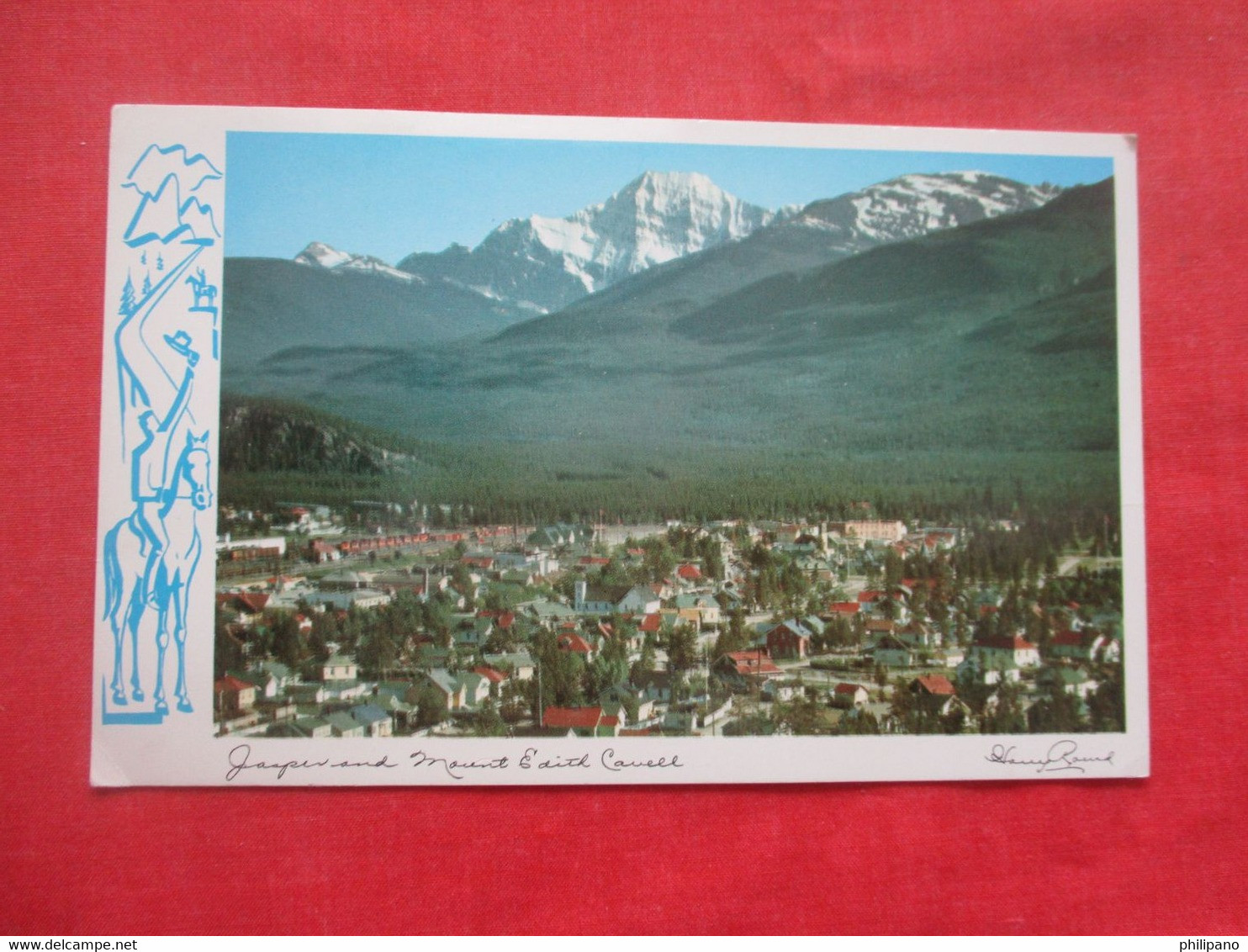 Jasper  & Mount Edith  Cavell.  Canada > Alberta > Jasper    Ref. 5886 - Jasper