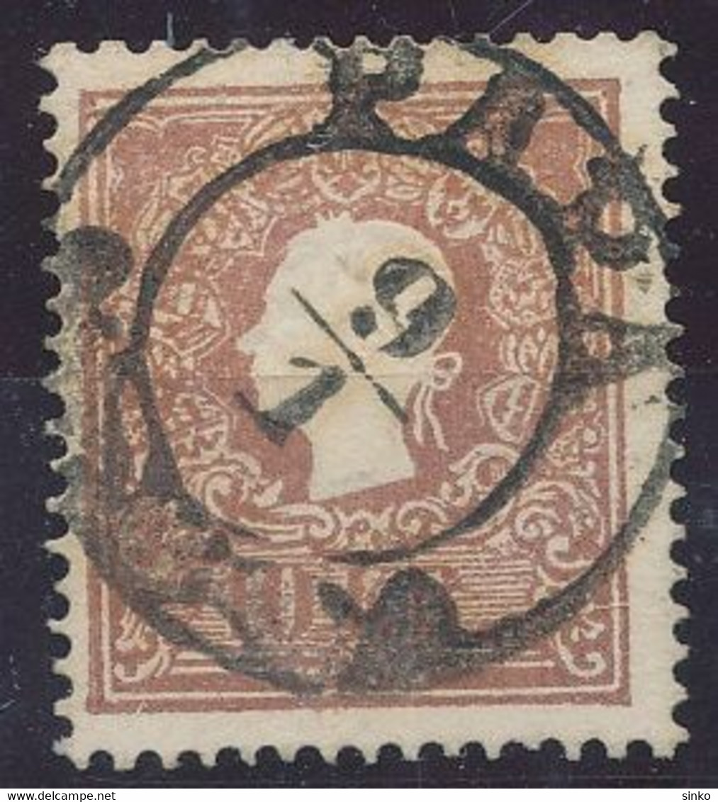 1858. Typography With Embossed Printing 10kr Stamp, PAPA - ...-1867 Préphilatélie