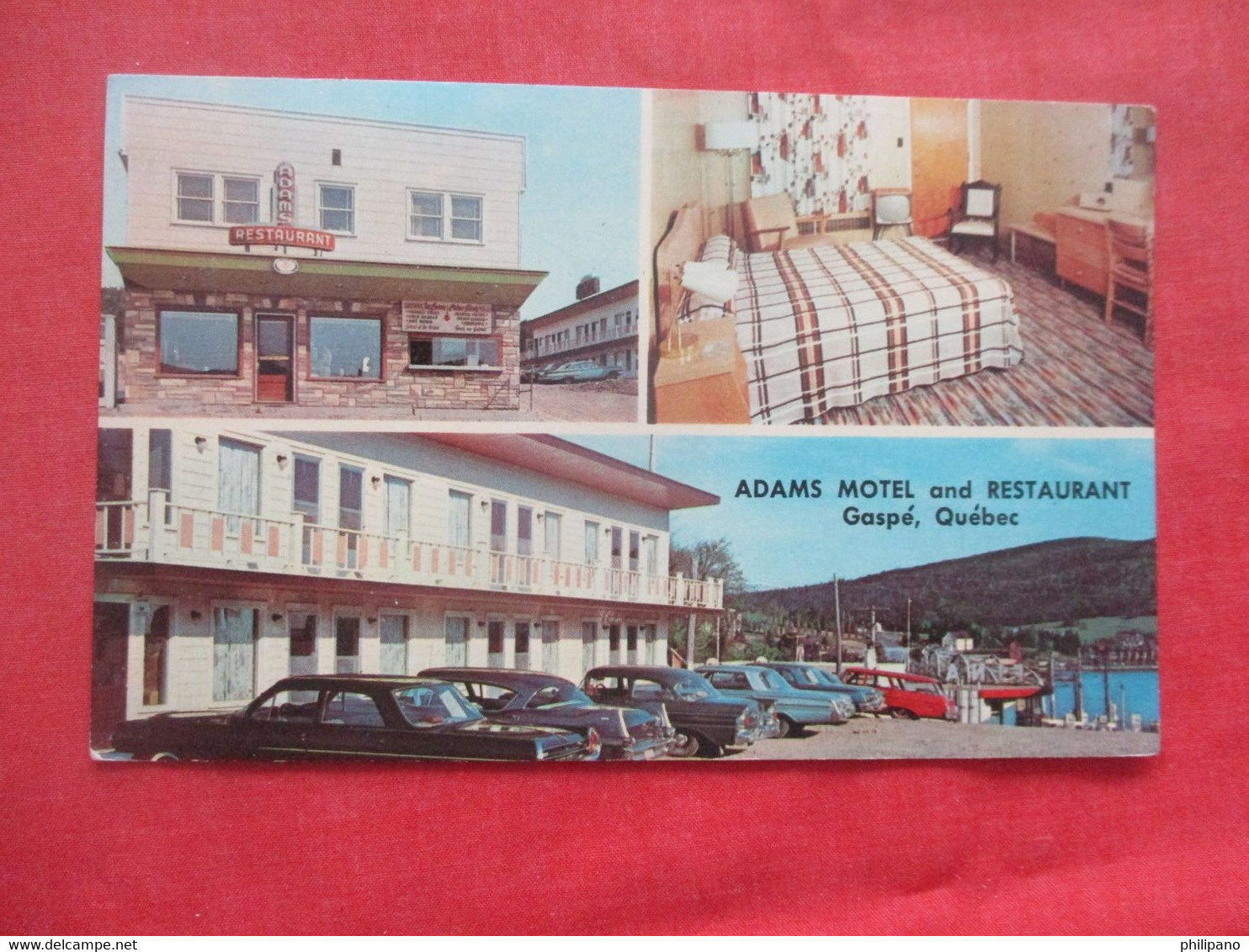 Adams Motel & Restaurant.    Gaspé Canada > Quebec > Gaspé     Ref. 5886 - Gaspé