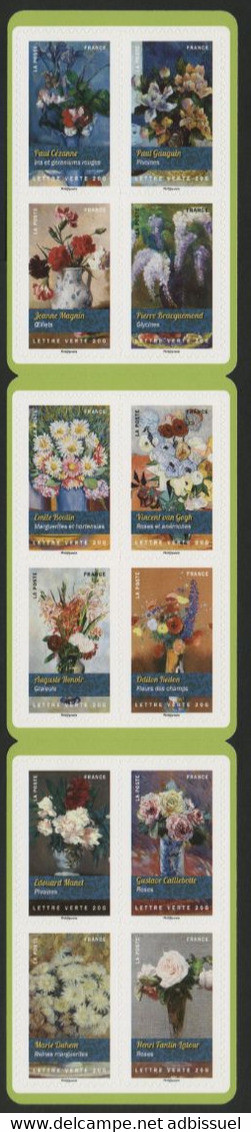2015 Carnet AUTOADHESIF BC 1120 Flore, Bouquets De Fleurs. Vendu à La Valeur Faciale. Neuf. Qalité TB - Commémoratifs