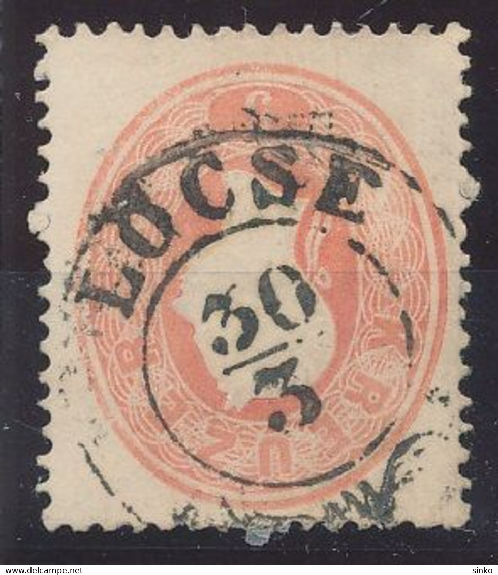 1861. Typography With Embossed Printing 5kr Stamp, LOCSE - ...-1867 Préphilatélie