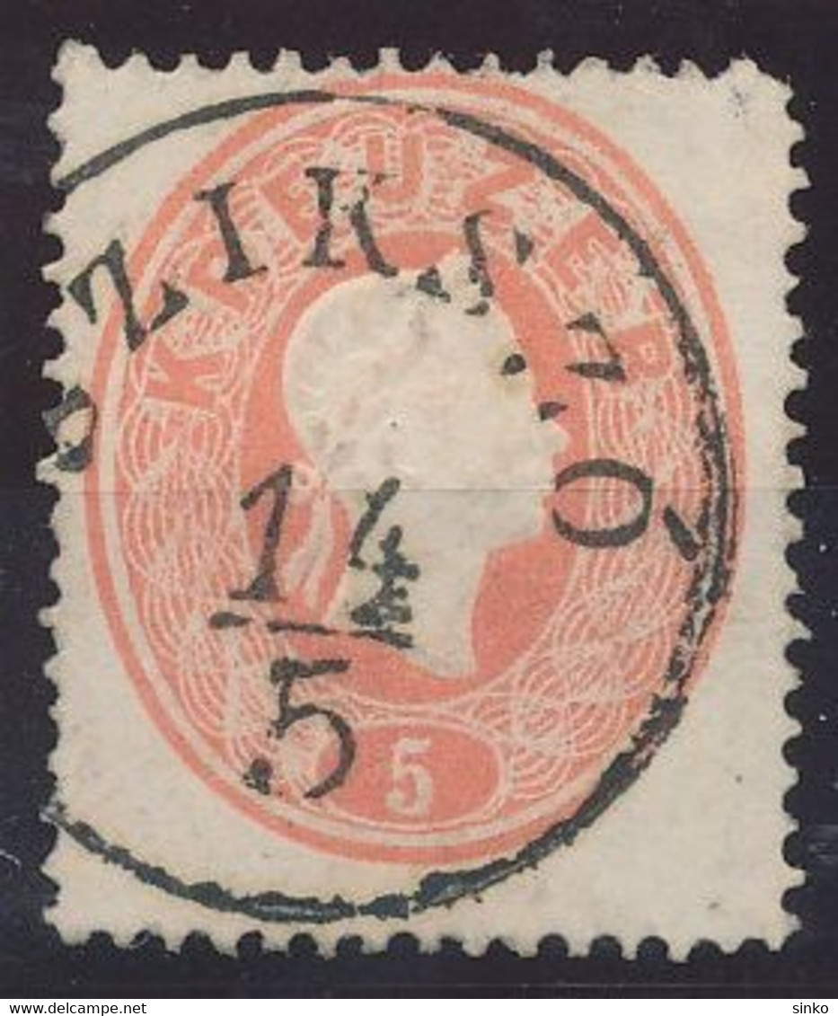 1861. Typography With Embossed Printing 5kr Stamp, SZIKSZO - ...-1867 Préphilatélie