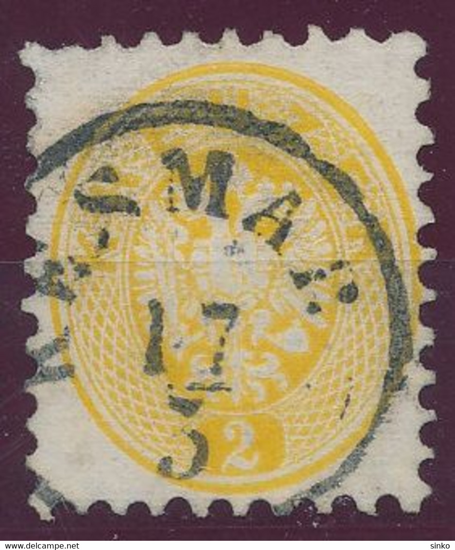 1864. Typography With Embossed Printing 2kr Stamp, KESMARK - ...-1867 Voorfilatelie