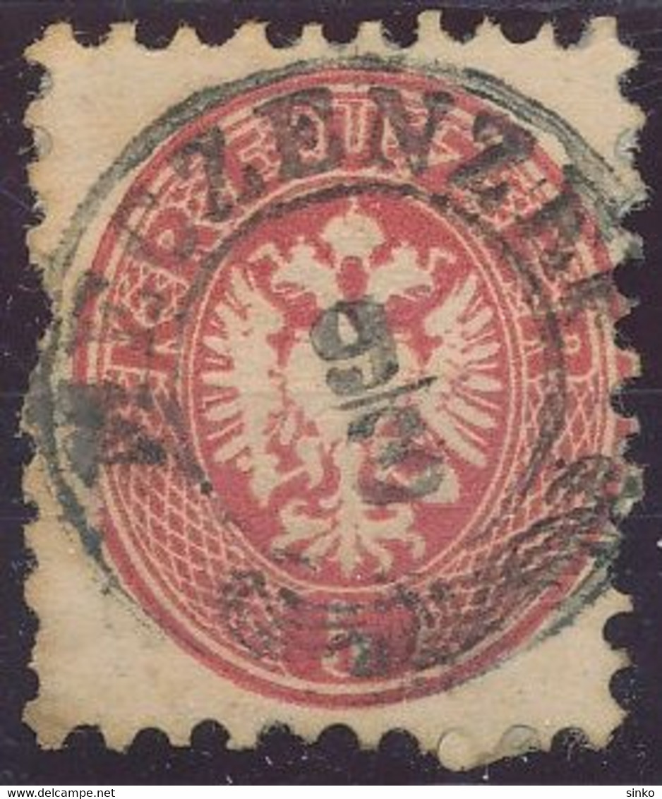 1864. Typography With Embossed Printing 5kr Stamp, MECZENZEF - ...-1867 Prephilately