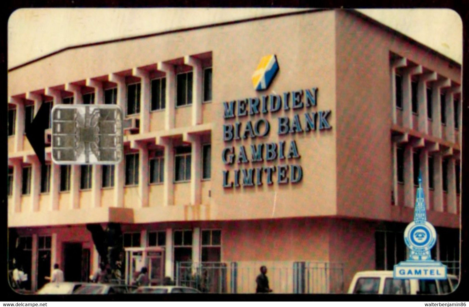 SCHEDA TELFONICA PHONECARD GAMBIA MERIDIEN BIAO BANK (C4C) - Gambia