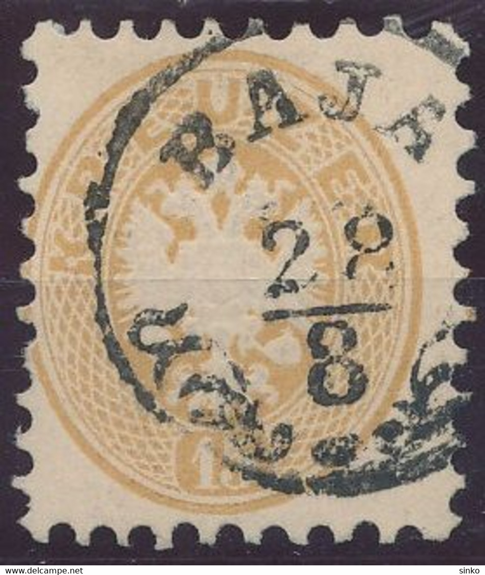 1864. Typography With Embossed Printing 15kr Stamp, BAJA - ...-1867 Voorfilatelie