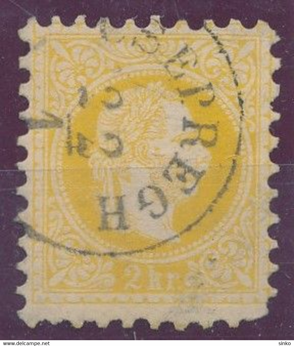 1867. Typography 2kr Stamp, CSEPREGH - ...-1867 Préphilatélie