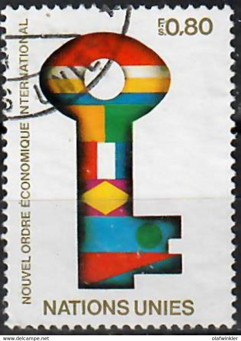 1980 Nouvel Ordre économique International Zum 89 / Mi 88 / Sc 89 / YT 88 Oblitéré / Gestempelt /used [zro] - Gebruikt