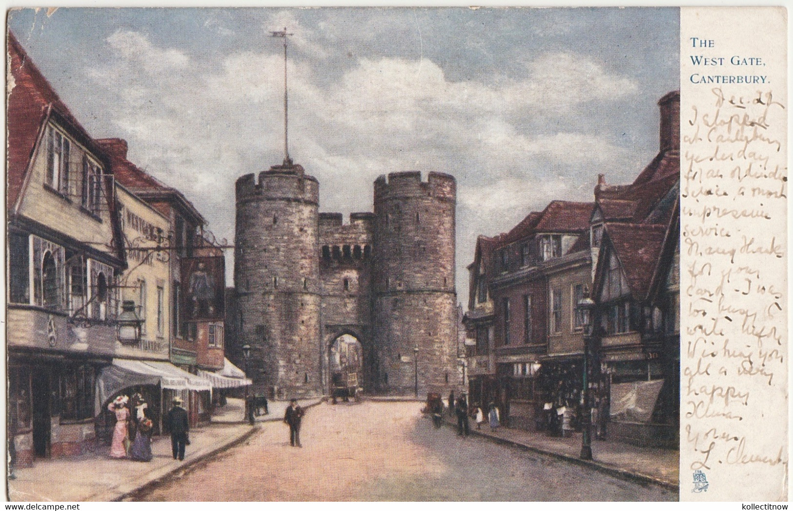 CANTERBURY - THE WEST GATE - 1905 - Canterbury