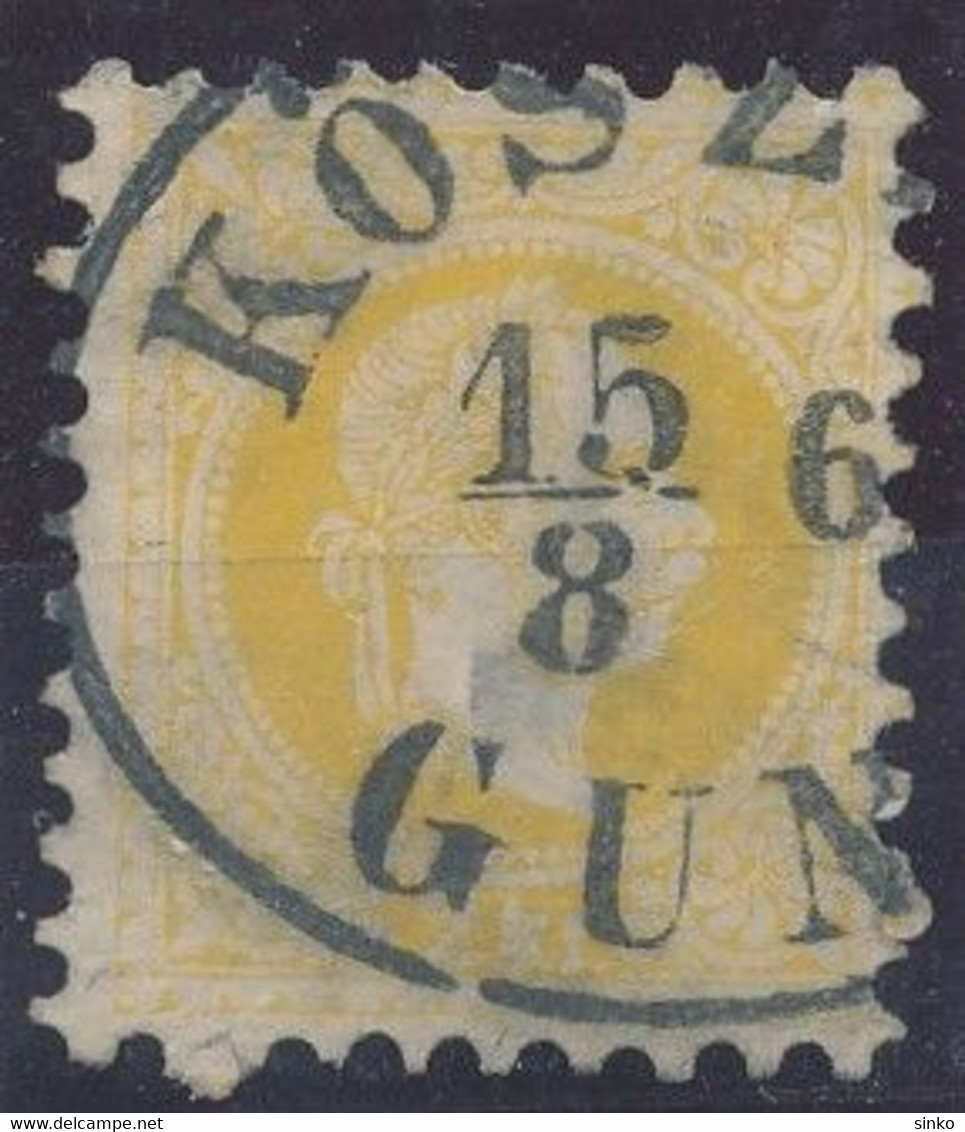 1867. Typography 2kr Stamp, KOSZEG/GUNS - ...-1867 Préphilatélie