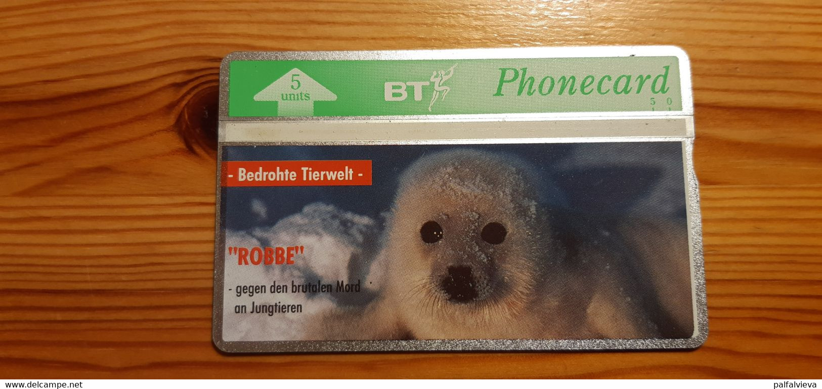 Phonecard United Kingdom 302E - Seal - BT Emissions Commémoratives