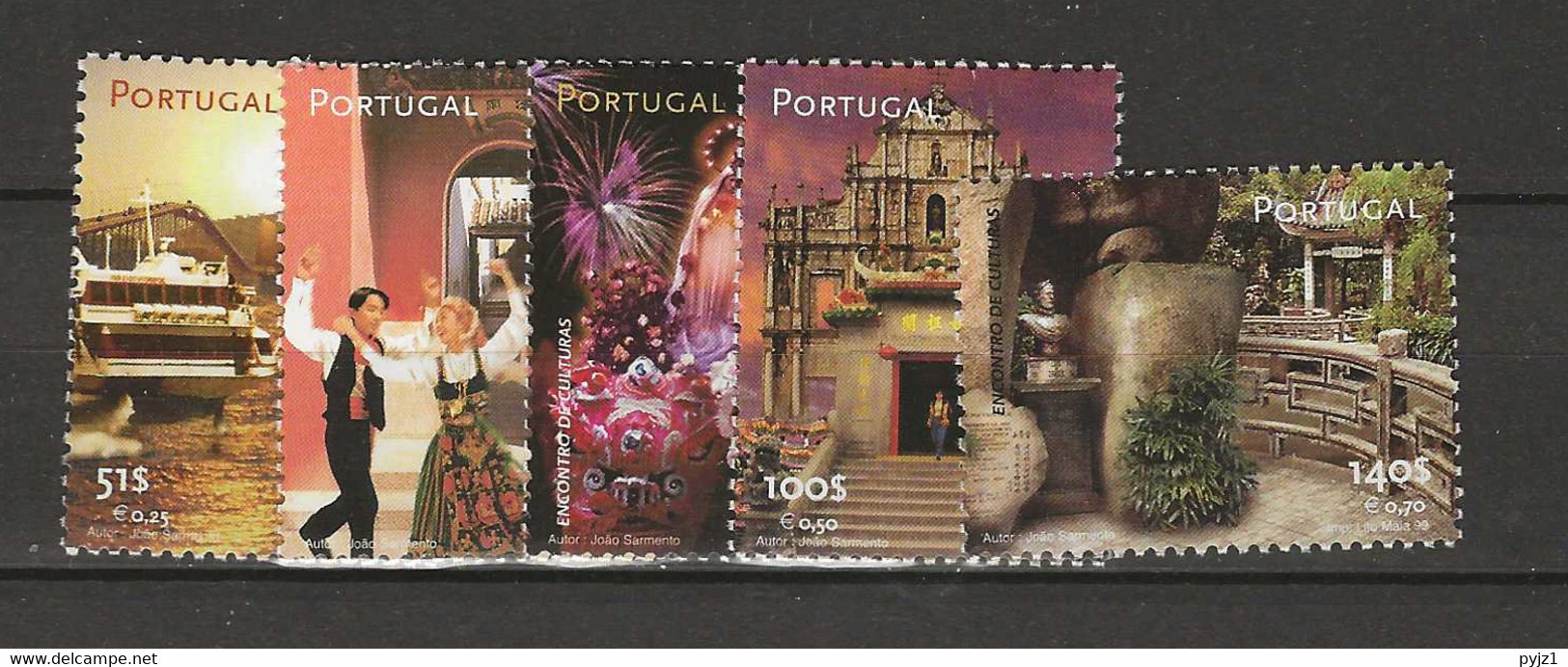 1999 MNH Portugal, Mi 2342-46 Postfris** - Nuovi