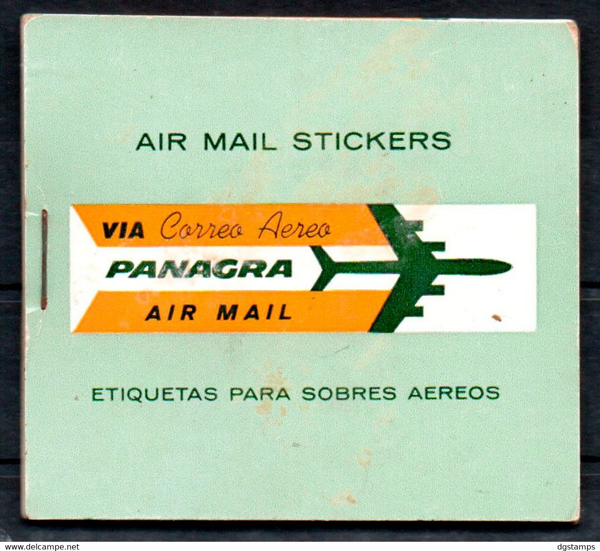 Colombia 1940's ** Labels For Airmail Envelopes. Booklet With 19 Labels (one Is Missing). - Aufkleber