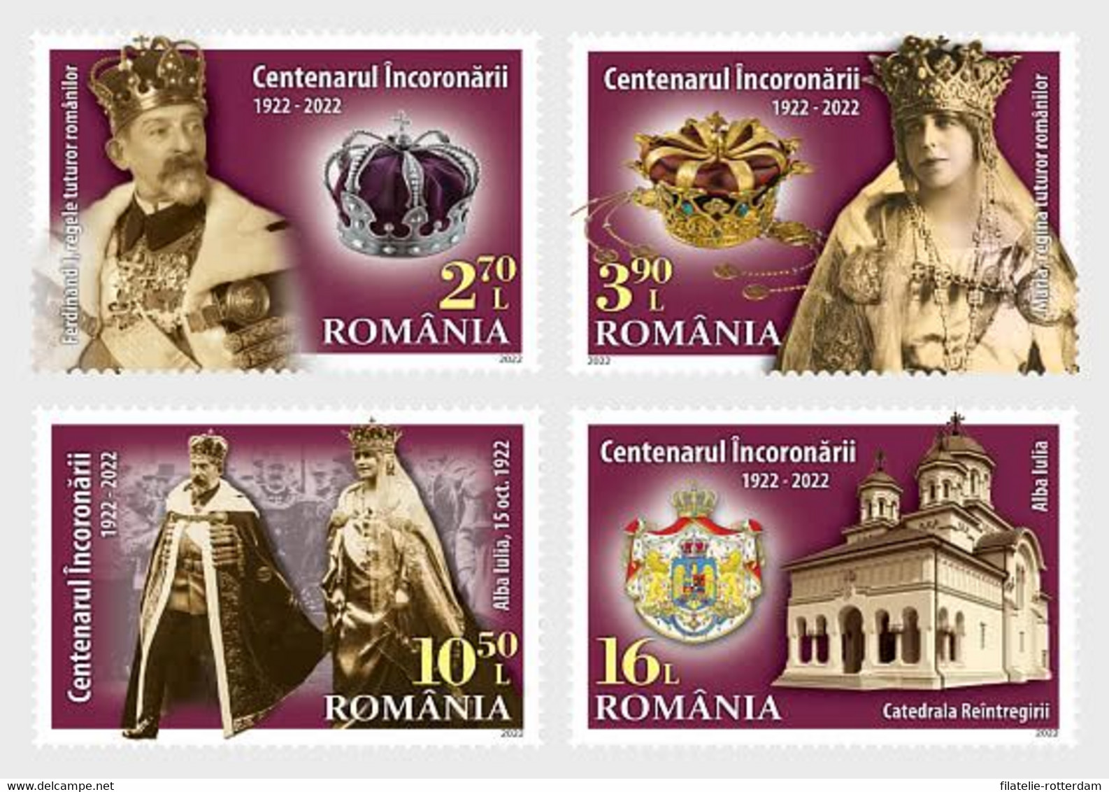 Roemenië / Romania - Postfris / MNH - Complete Set Koningen 2022 - Ongebruikt