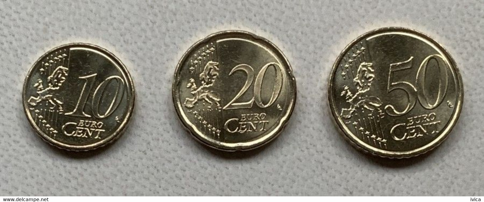 EURO Coins CROATIA 2023 - 10, 20, 50 Cent UNC - Croatie