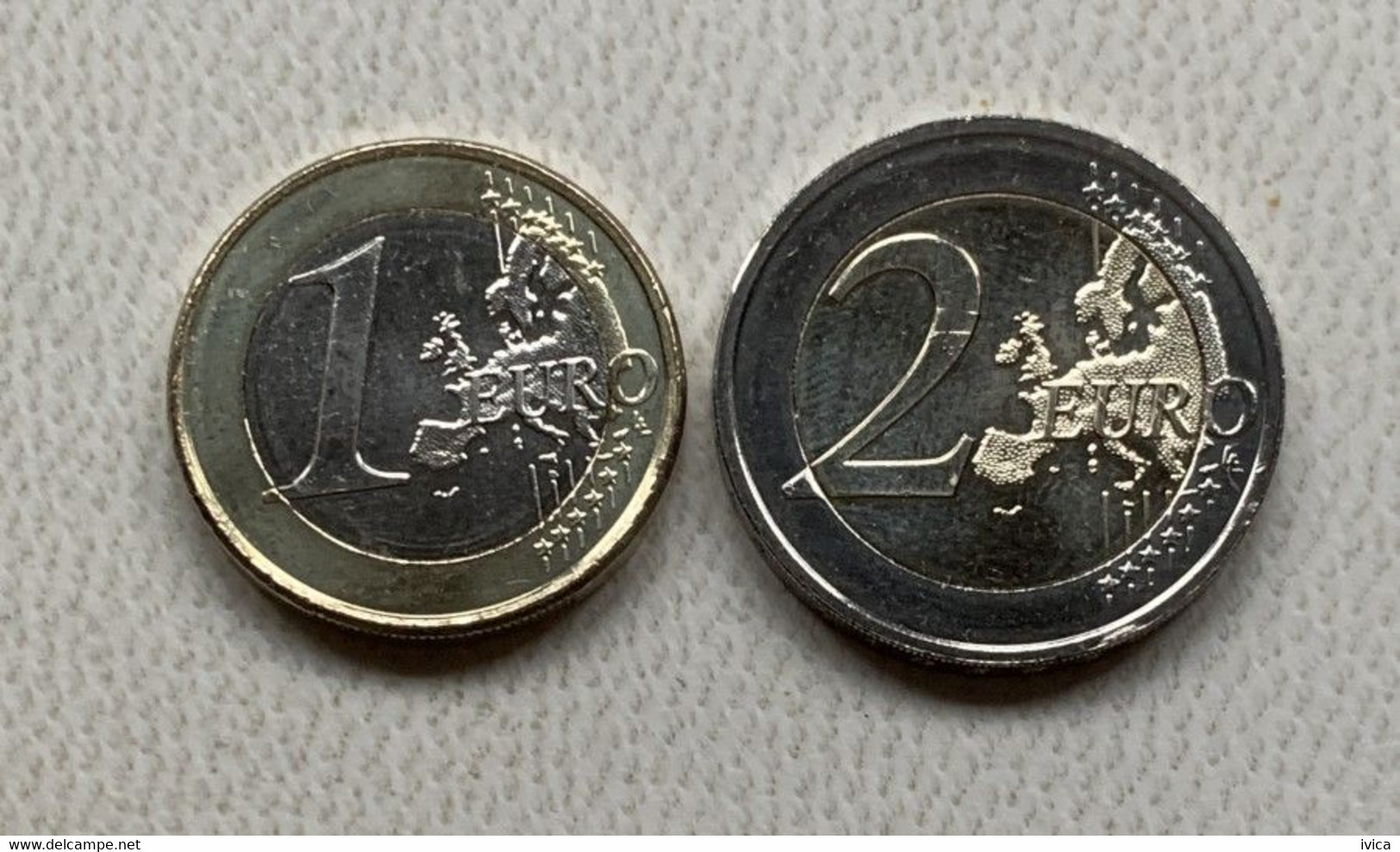 EURO Coins CROATIA 2023 - 1, 2 Euro UNC - Croatia