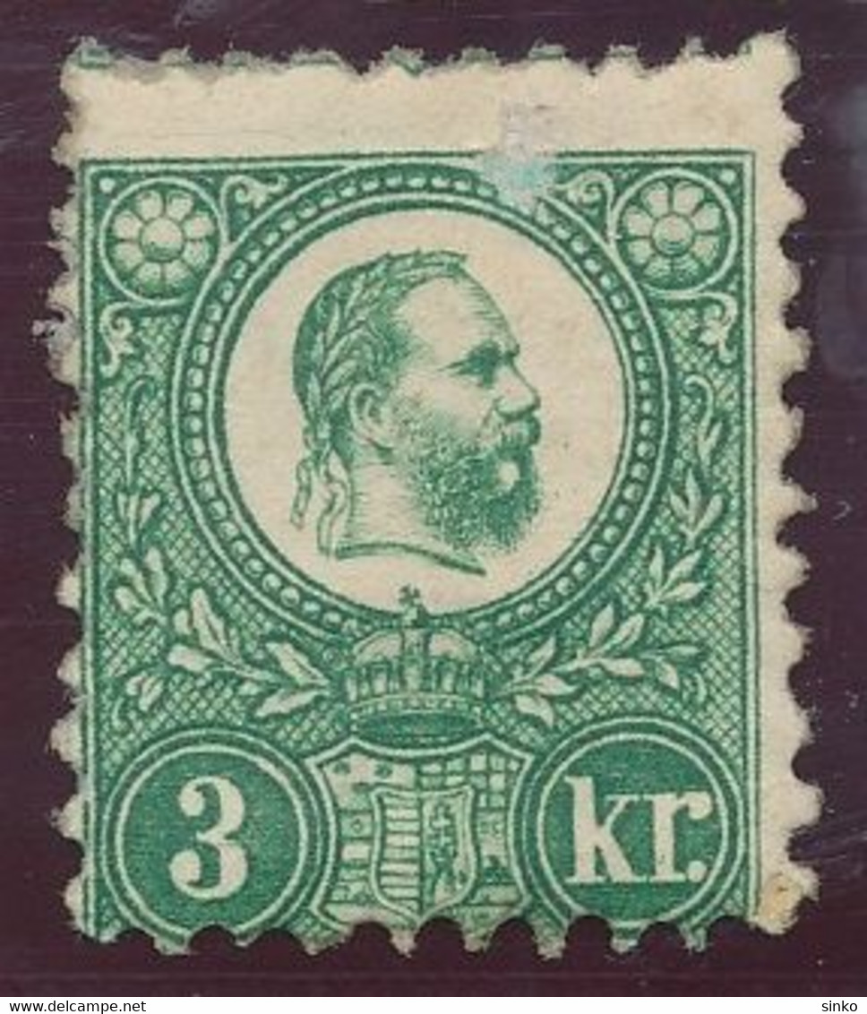 1871. Engraved 3kr Stamp - Nuevos