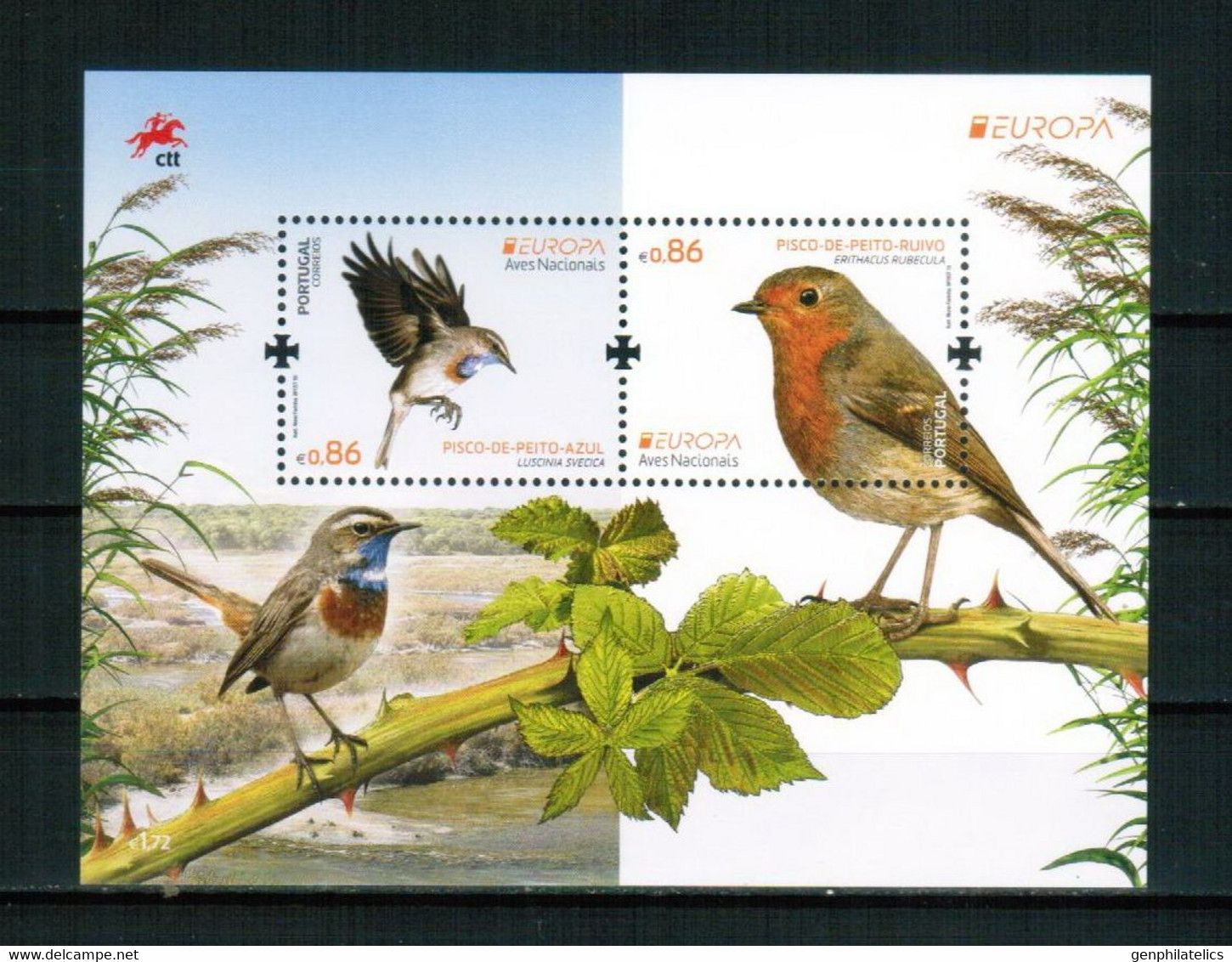 Europa CEPT 2019 PORTUGAL Protected Birds - Fine S/S MNH - Other & Unclassified