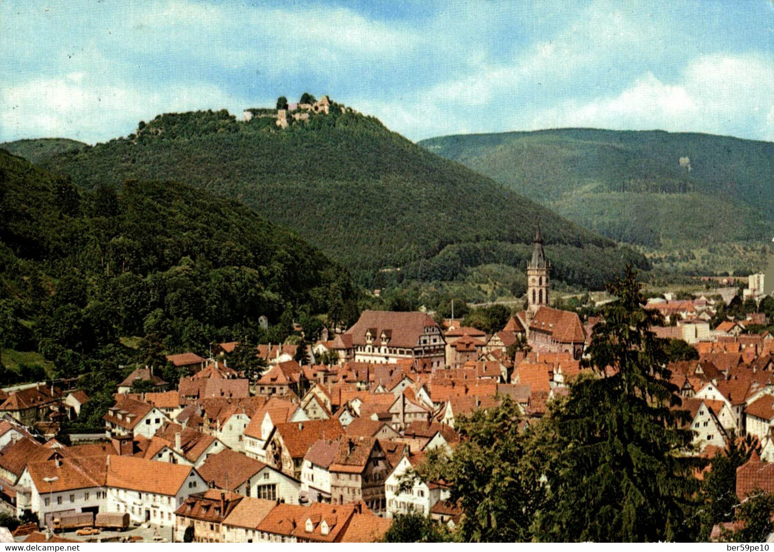 ALLEMAGNE URACH WURTT SCHWAB ALB MIT BLICK AUF RUINE HOHEN URACH - Bad Urach