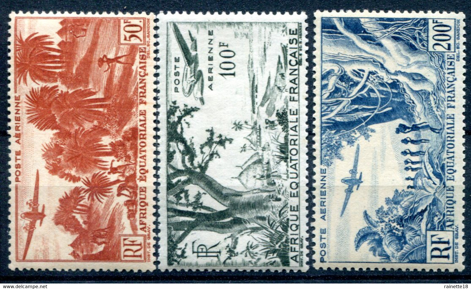 A.E.F          PA  50/52  ** - Unused Stamps
