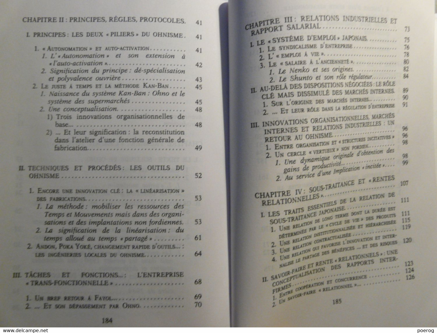 PENSER A L'ENVERS - BENJAMIN CORIAT - CHRISTIAN BOURGOIS ESSAIS 1994 Travail Et Organisation Dans L'entreprise Japonaise - Soziologie