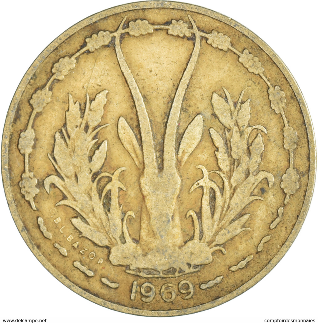 Monnaie, Communauté économique Des États De L'Afrique De L'Ouest, 10 Francs - Ivory Coast