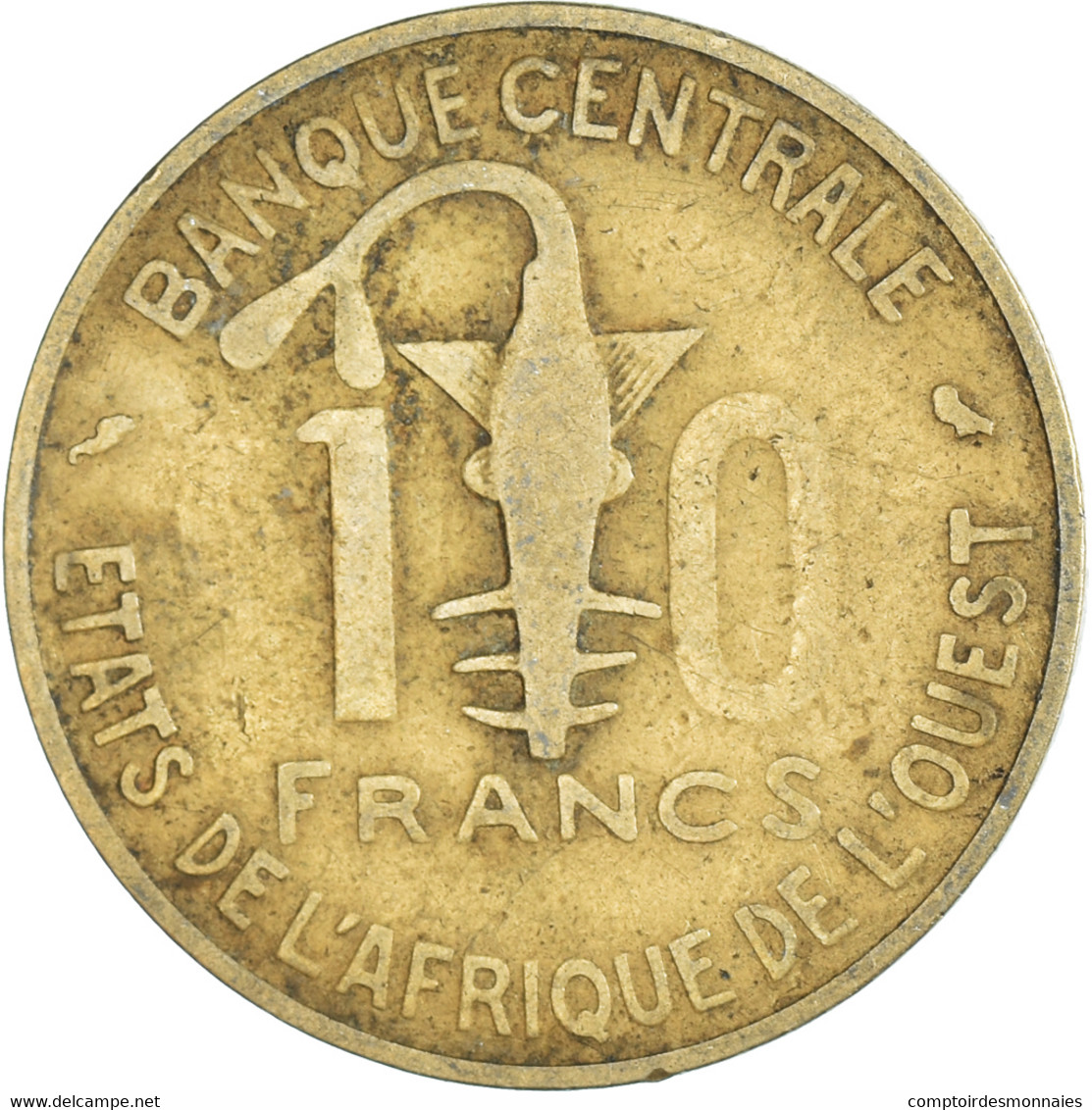 Monnaie, Communauté économique Des États De L'Afrique De L'Ouest, 10 Francs - Ivoorkust