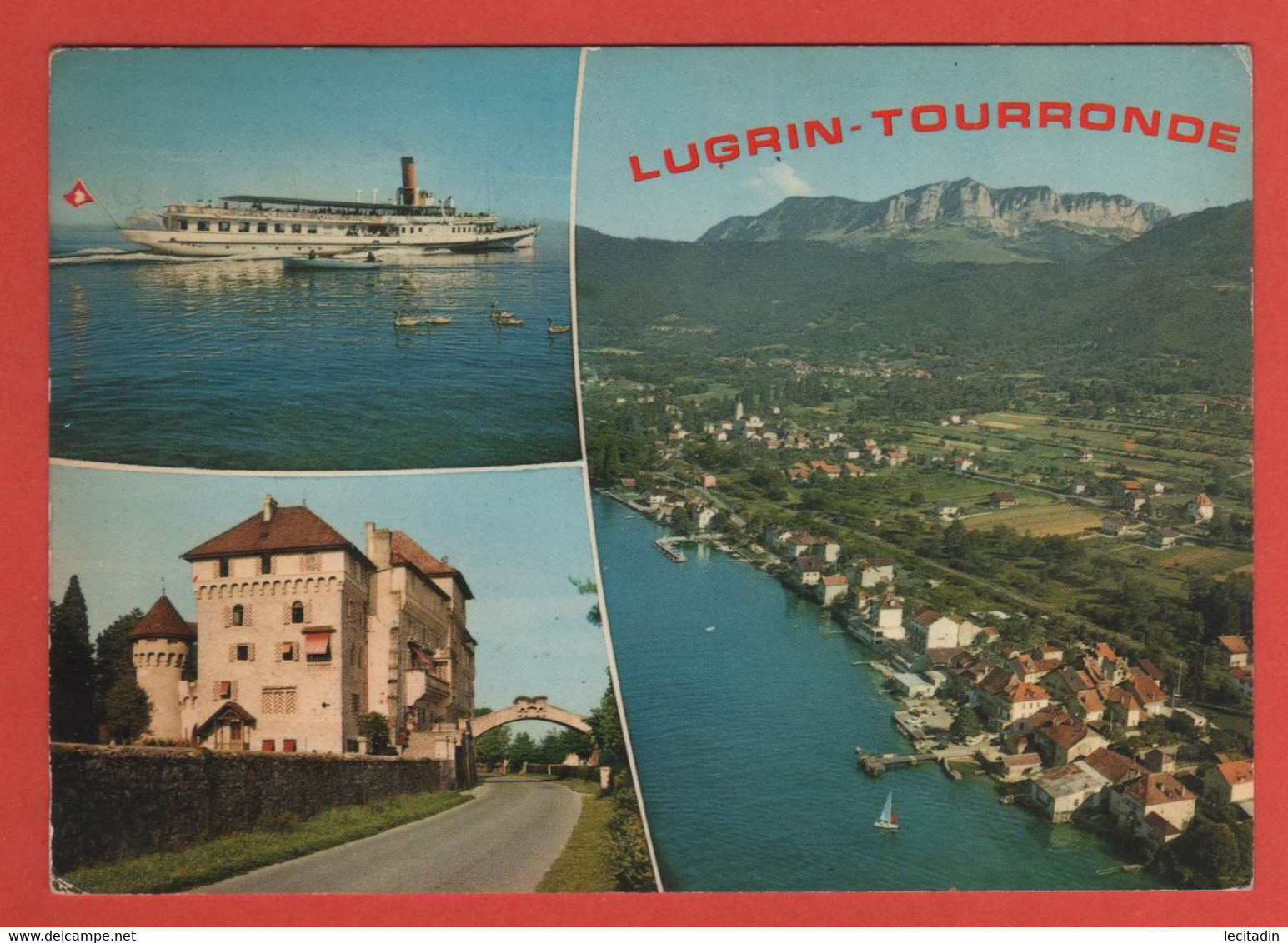 CP 74 LUGRIN TOURRONDE 1 Et Le Lac Leman - Lugrin