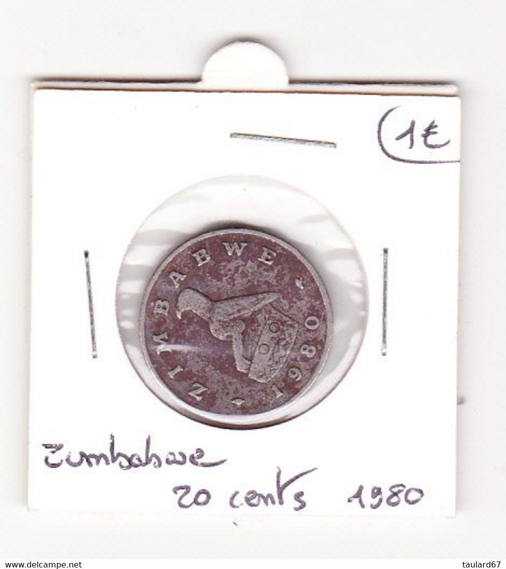 Zimbabwe 20 Cents 1980 - Simbabwe