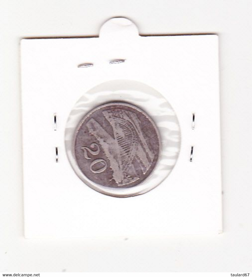 Zimbabwe 20 Cents 1980 - Zimbabwe