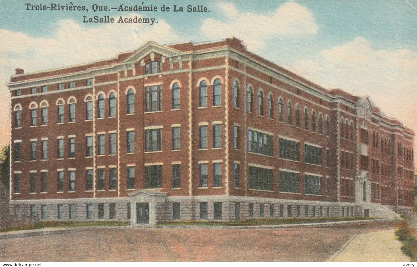 Academie De La Salle,Trois-Rivieres, Quebec  LaSalle Academy - Trois-Rivières