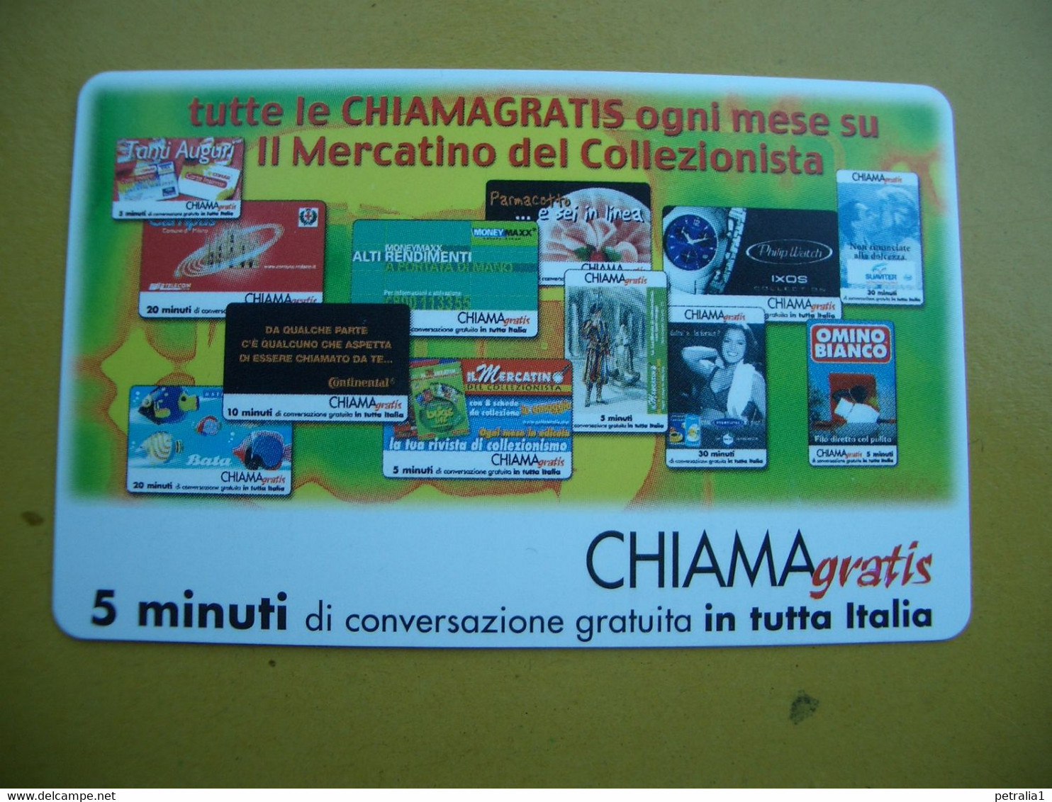 SCH 190 -  Chiamagratis  Il Mercatino Del Collezionista          5 Minuti - [4] Collections