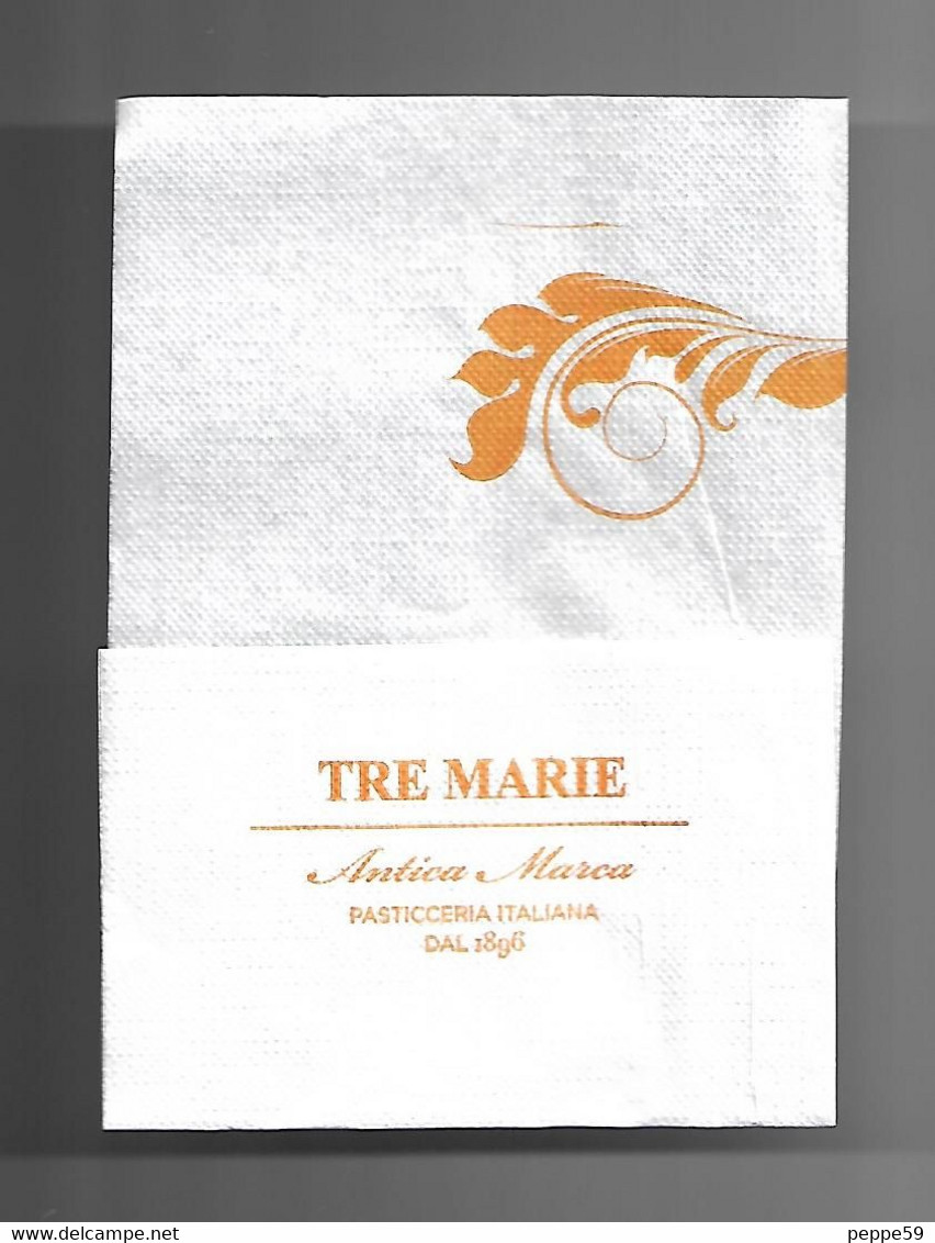 Tovagliolino Da Caffè - Tre Marie 02 - Company Logo Napkins