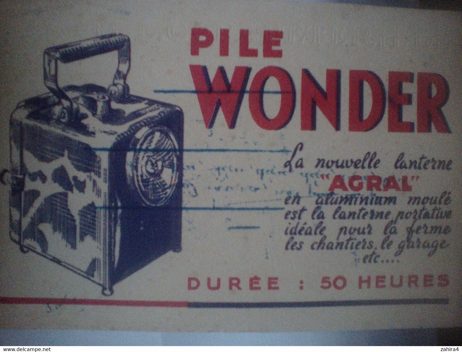 Pile Wonder - La Nouvelle Lanterne Agral - Piles