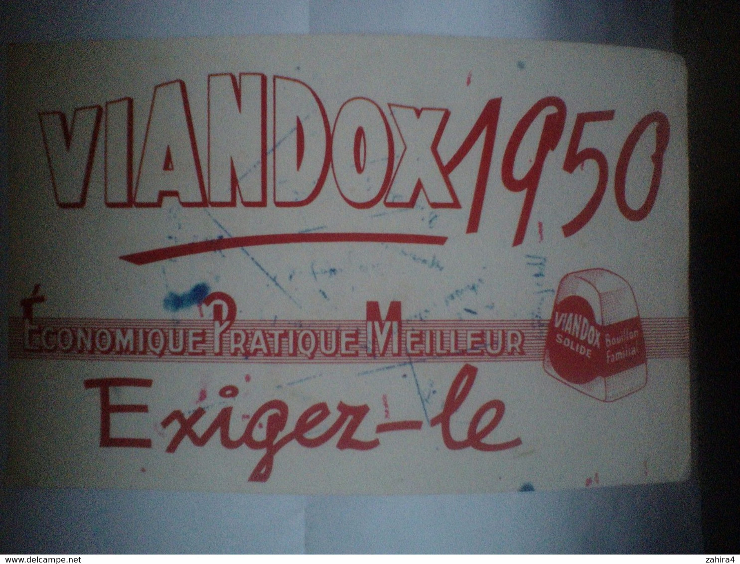 Viandox 1950 - Economique Pratique Meilleur - Exiger-le - Bouillon Familial - Soep En Saus