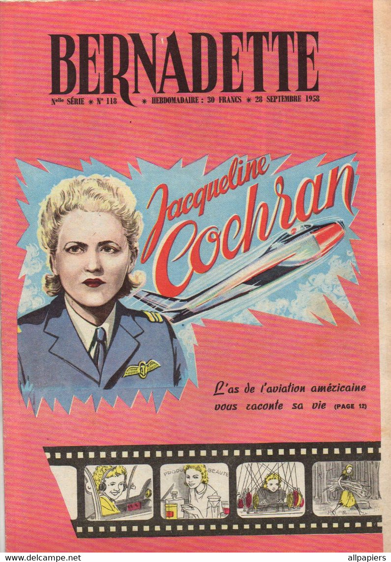 Bernadette N°118 Jacqueline Cochran L'as De L'aviation Américaine - Brigades Motocyclistes De La Gendarmerie Nationale - Bernadette