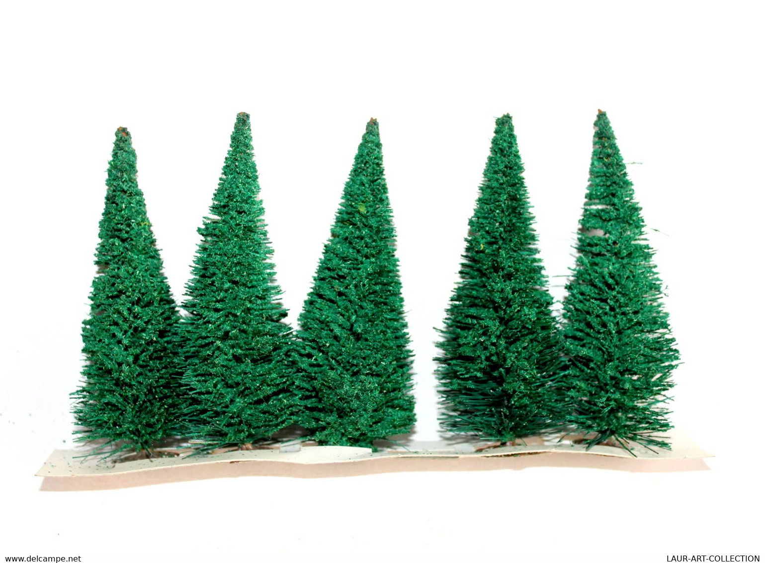 BUSCH - LOT De 5 ARBRE, SAPIN - DECOR PAYSAGE HO - H:10cm MINIATURE TRAIN - NEUF - MODELISME FERROVIAIRE  (1712.71) - Decorazione